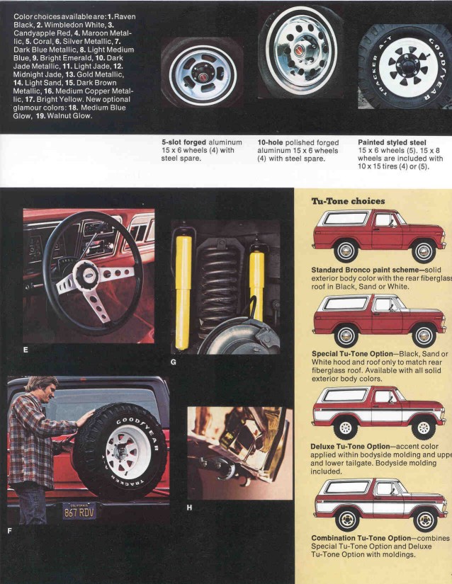 1979 Ford bronco brochure #8